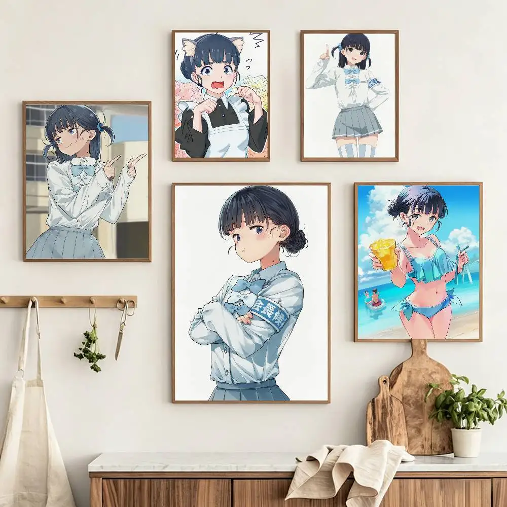 Tiara Basori Aihoshi Matoge  Custom HD Waterproof Self Adhesive Wall Art Poster