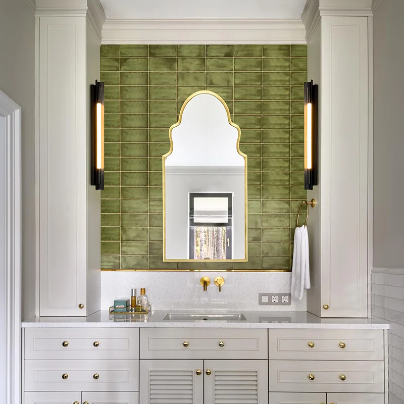 مصباح جداري مزخرف بخلفية تلفزيون لغرفة المعيشة وغرفة المعيشة بتصميم بسيط ما بعد الحداثة