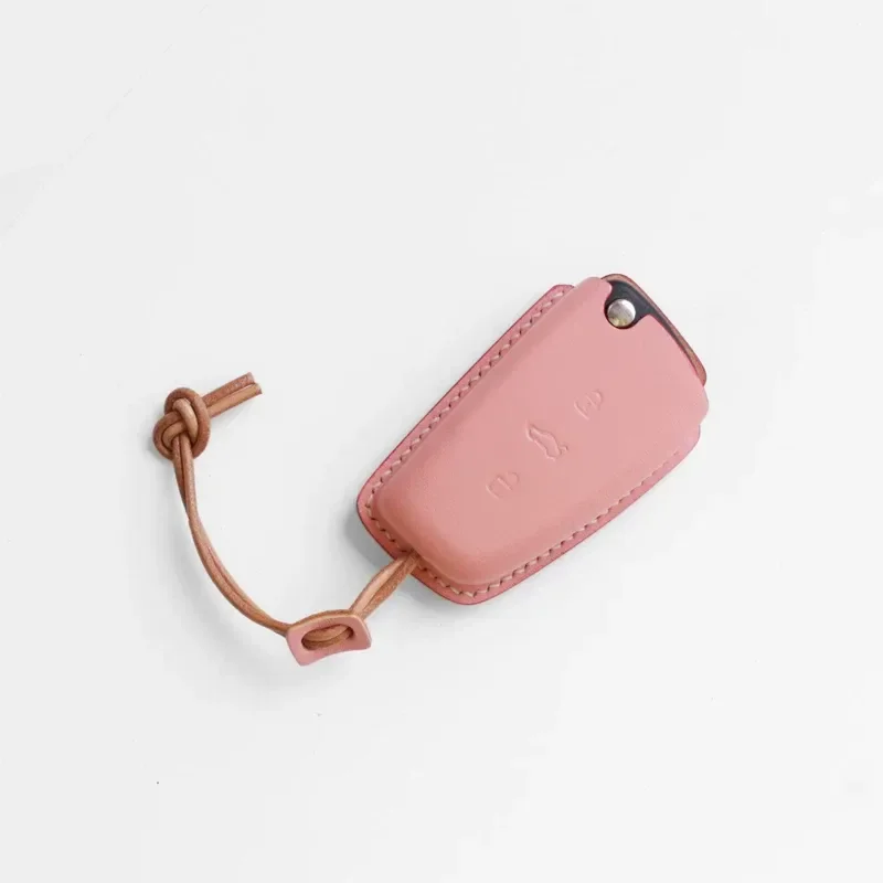 Etui-a-cles-simple-pour-audi-a3-a1-q3-texture-personnalisee-coque-de-cle