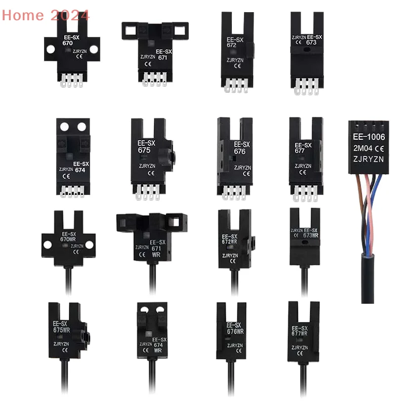 1Pcs 광전 스위치 센서 EE-SX670 EE-SX671 EE-SX672 EE-SX673 EE-SX674 EE SX670A SX671A SX672A SX670P EE-SX672R EE-SX674P