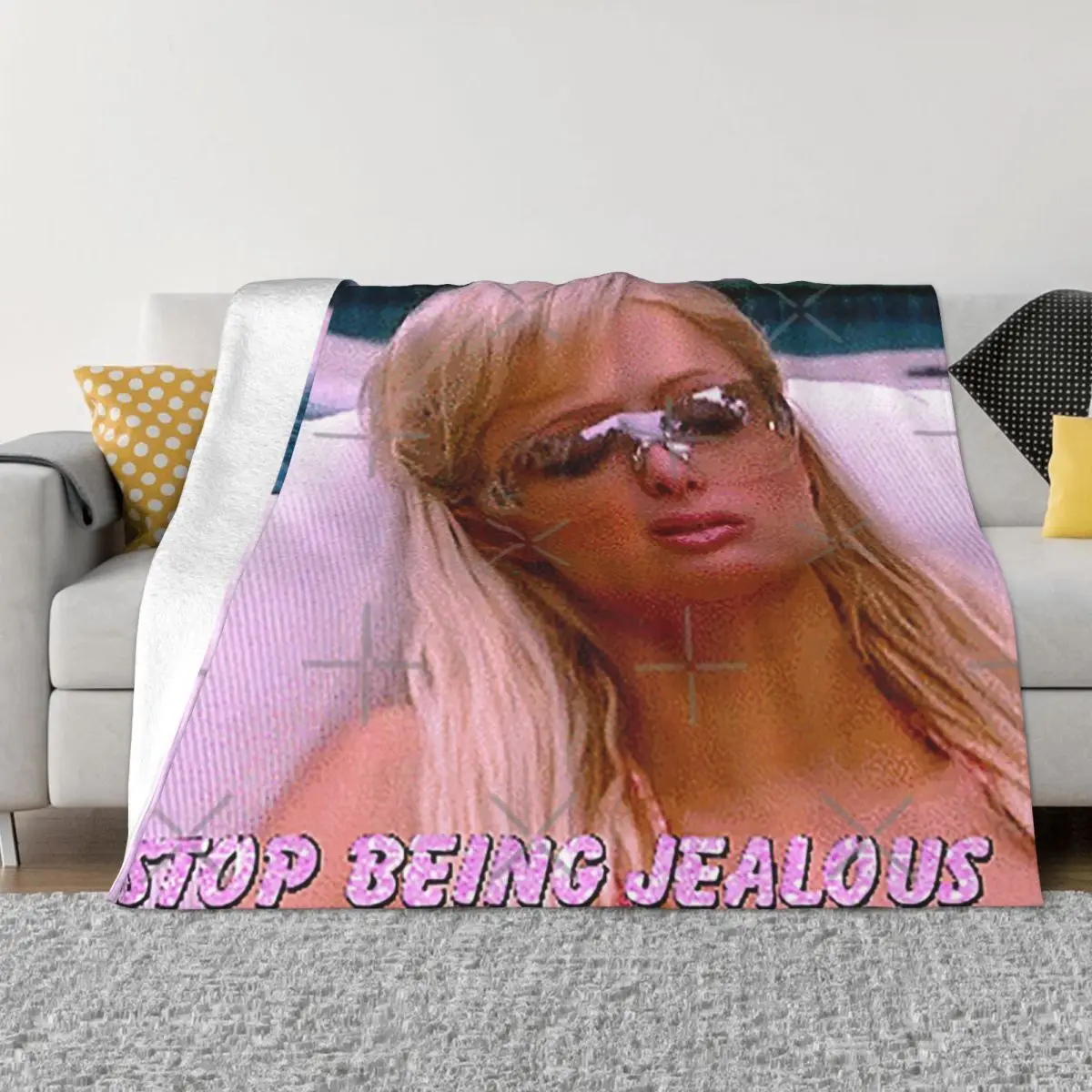 Stop Being Jealous Quilt Bedroom Winter Blankets Blankets And Throws Throw Blanket