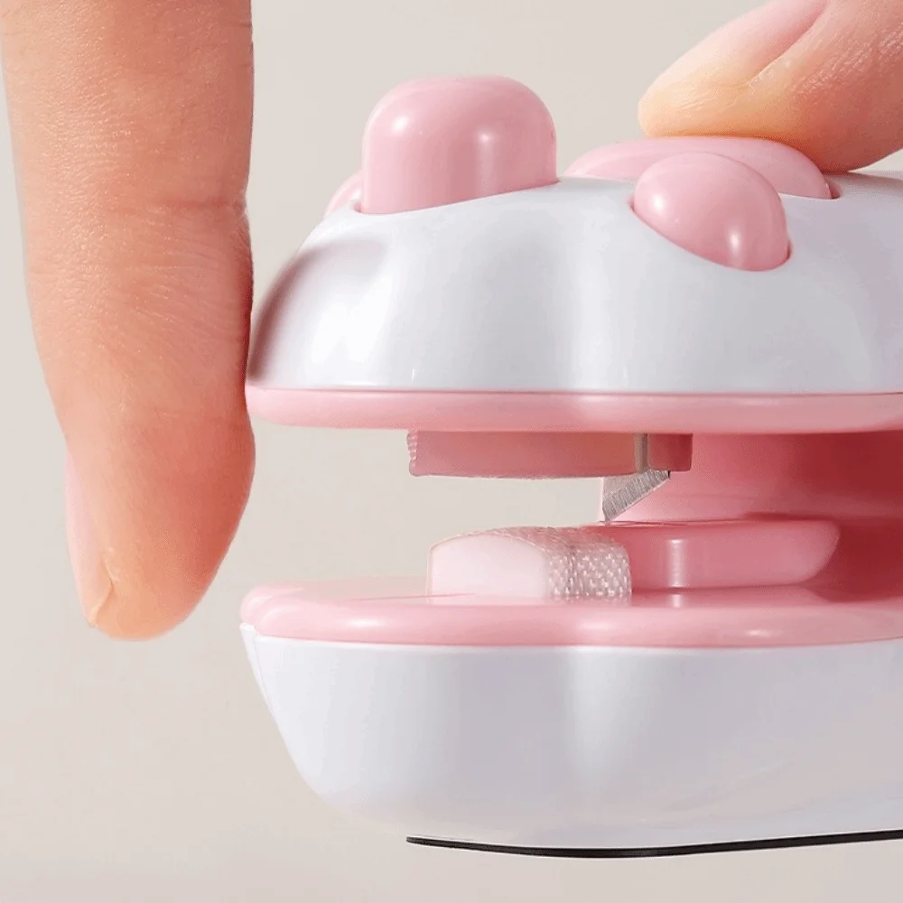 Mini Cat Paw Snack Bag Sealer Magnetic Back Built-in Cutter Food Bag Sealer Heat Sealing Type-C Charging Mini Sealing Machine