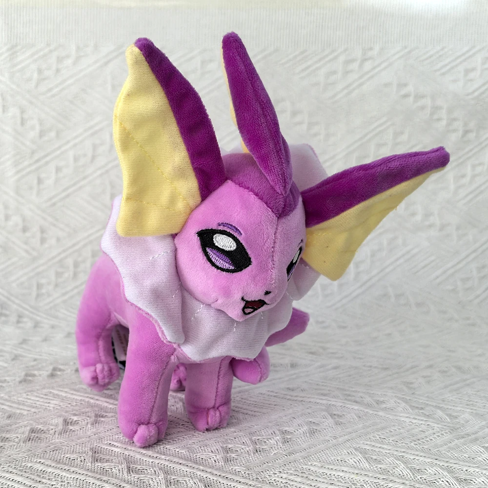 TAKARA TOMY Pokemon LEGENDS Z-A Shiny Vaporeon 5,7 "juguete suave de peluche, interruptor de juego de dibujos animados Animal relleno Nintendo Teddy Doll