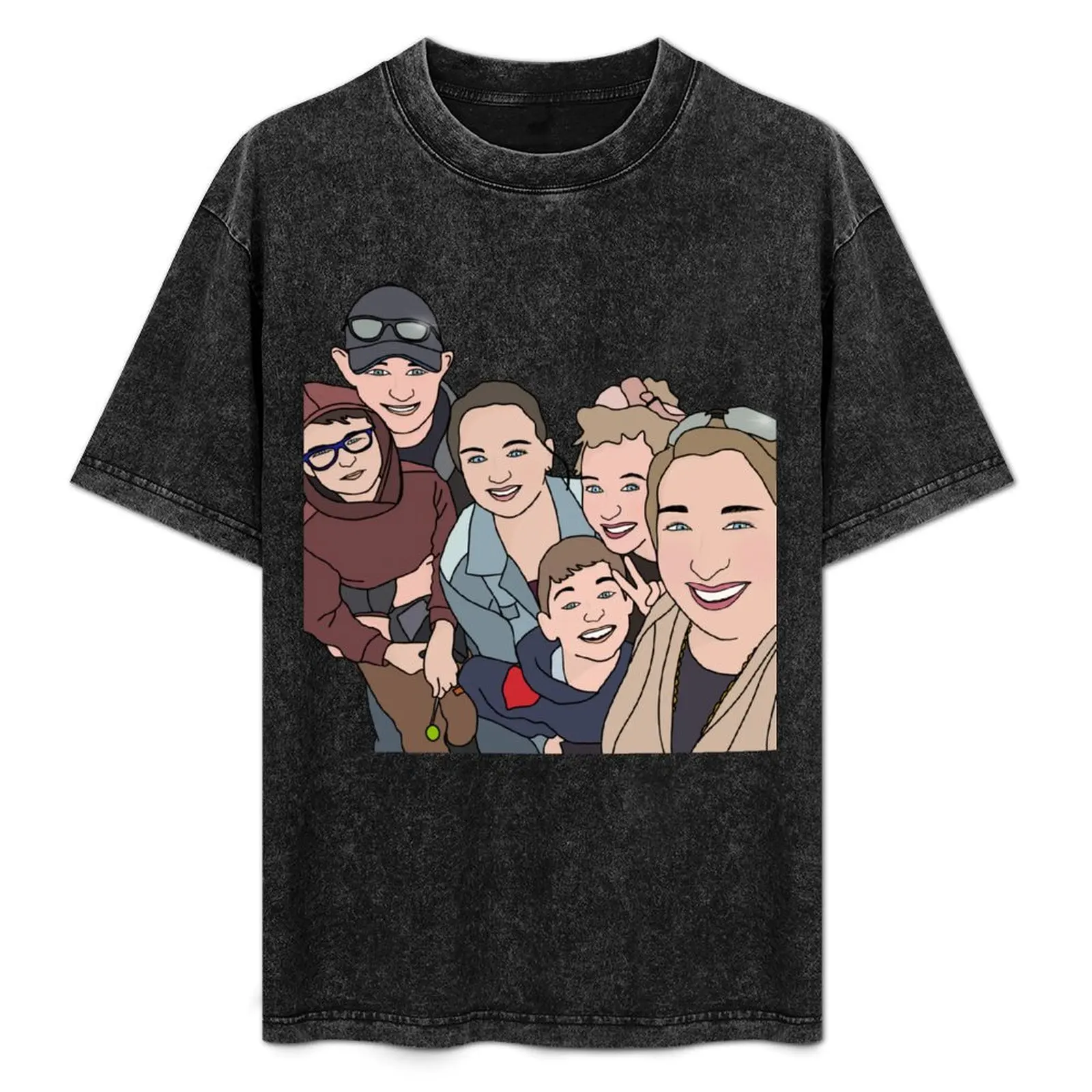 

Family jumper time T-Shirt Quick Dry Sports Short Sleeve Tee