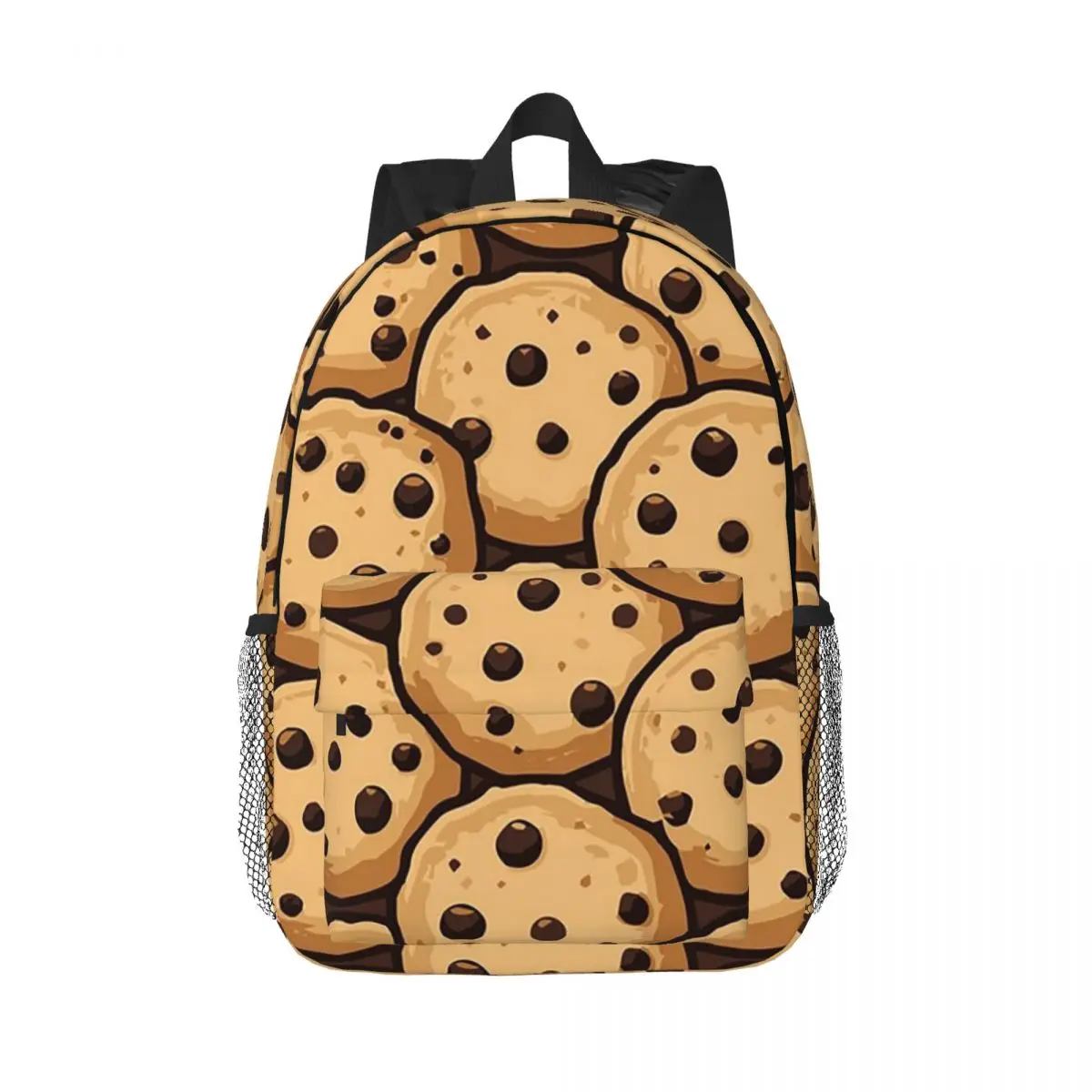 Cartoon Cookies Chocolate Cookie Backpack Daypack Large Capacity Boys Girls BookBag Shoulder Bags for Men Women Kids School Bag