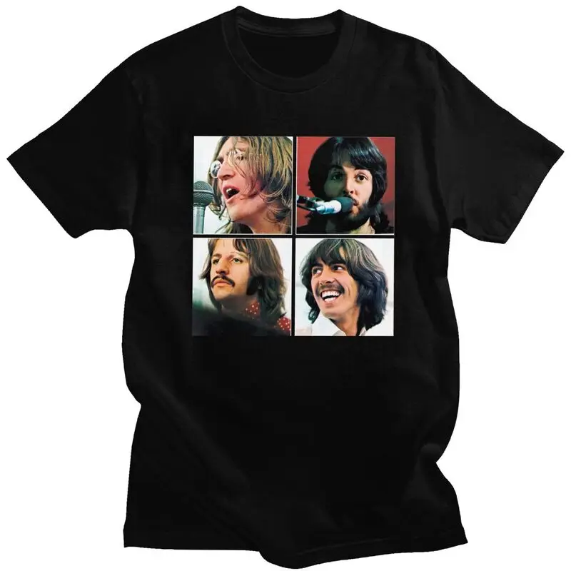Camiseta personalizada The Beatle Heavy Metal Rock para hombre, camiseta a la moda, camiseta ajustada