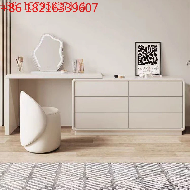 

Кремовый ветер, комод из цельного дерева, нагрудный шкаф, большая вместимость, современный простой шкаф для хранения красок, угловой шкаф, выдвижной