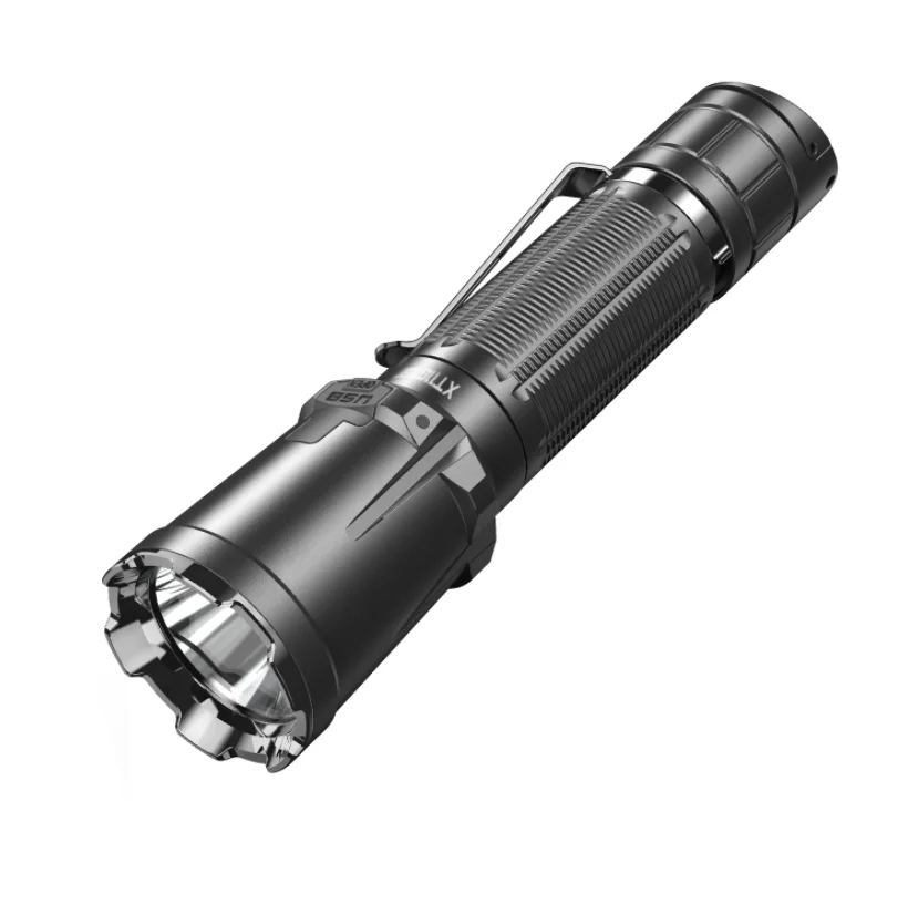 YYHCKLARUS XT11GT Pro Tactical Flashlight , XHP35 2200LM Rechargeable Flashlight by 18650 Battery