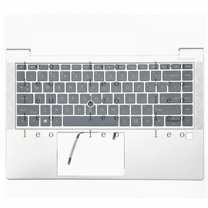 AA لـ HP Elitebook 830 840 850 860 G7 G8 G9 G10 Palmrest مع لوحة مفاتيح بإضاءة خلفية #3