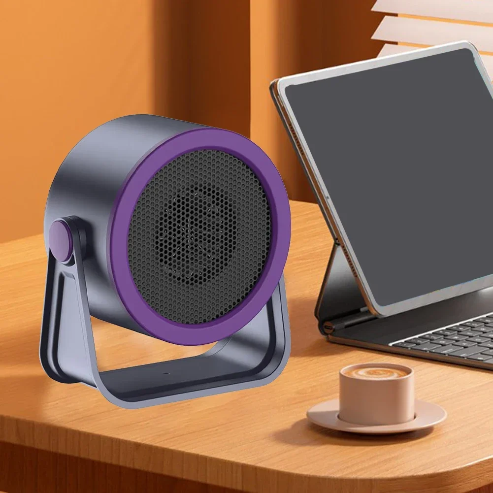 

Fan Heater Portable for Indoor Use For Office Bedroom Desktop Heater Compact Design with Adjustable Temperature Settings