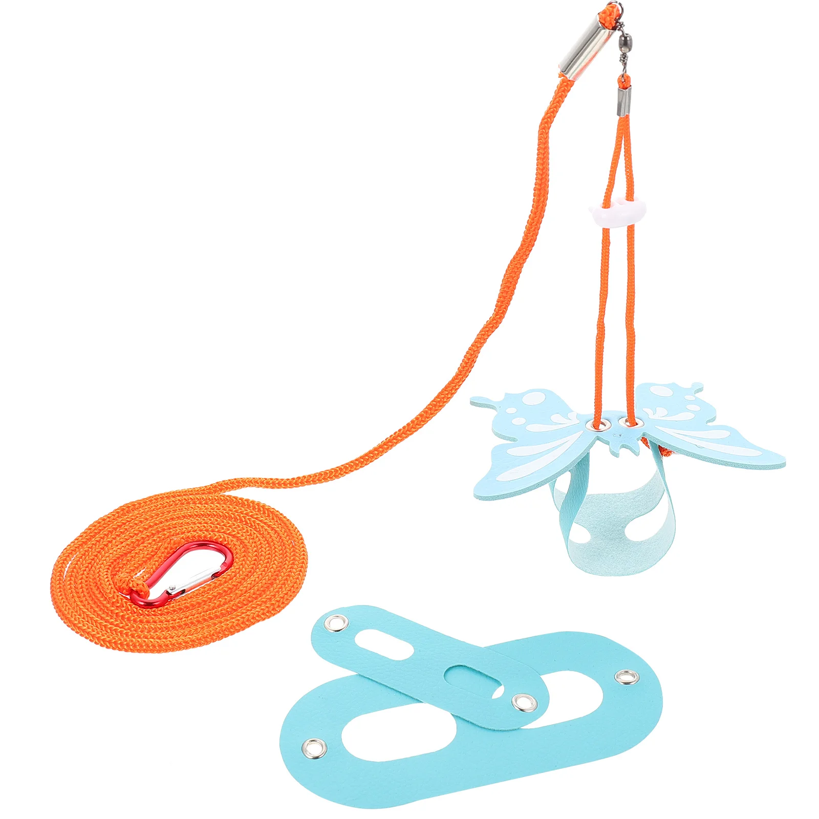 

1 set Adjustable Lizard Leash Compact Lightweight Reptile Harness Pet Walking Accessory for Bearded Dragon Gecko Traction Rope