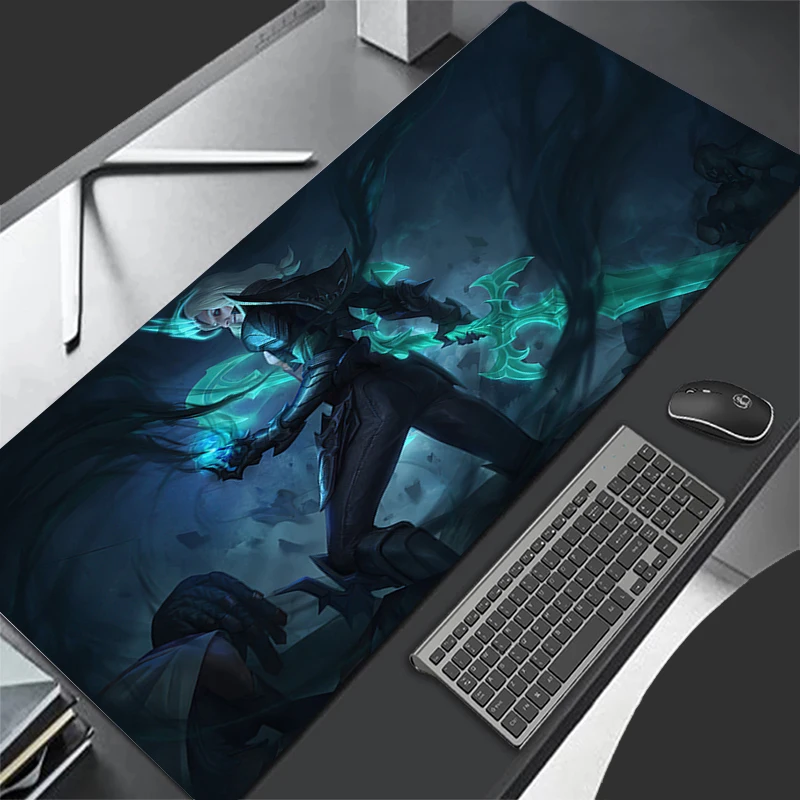 League of Legends Mouse Pad XXL Viego Anime Desk Mat Laptop Gaming Accessories Mousepad PC Anti Slip Rubber Keyboard Rug Carpet