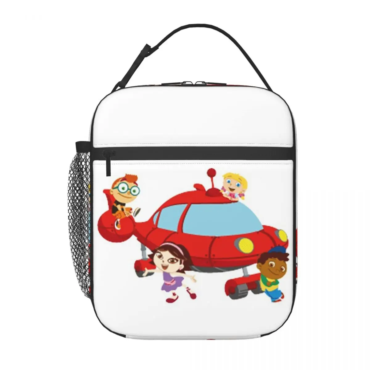 Bolsa térmica para almoço Little Einsteins para mulheres e crianças, caixas portáteis para alimentos, caixa térmica para almoço