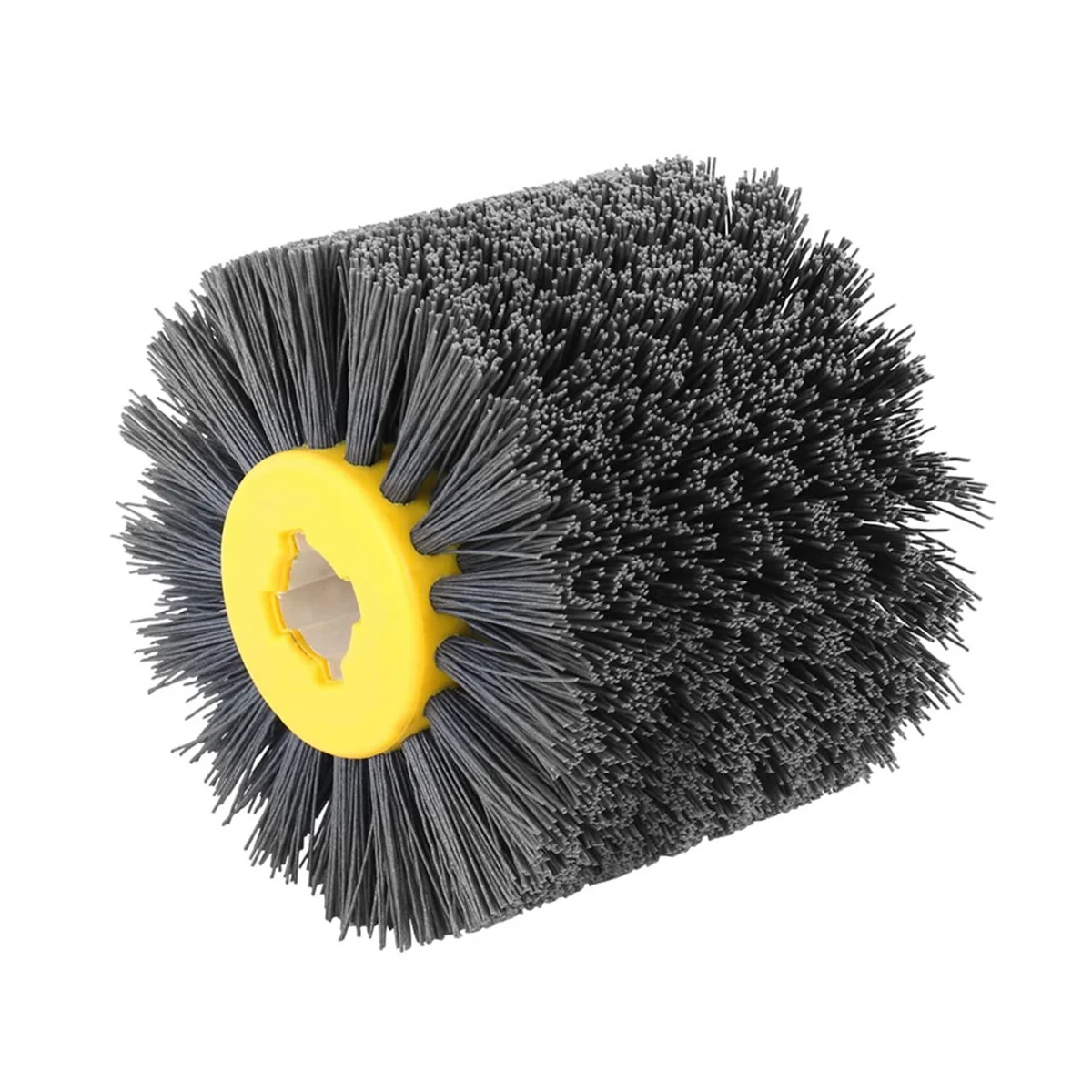 

Abrasive Nylon Drawing Wheel Polishing Burnishing Brush 120mm x 100mm for Flat and Irregular Wood, Stone, Grit: 80