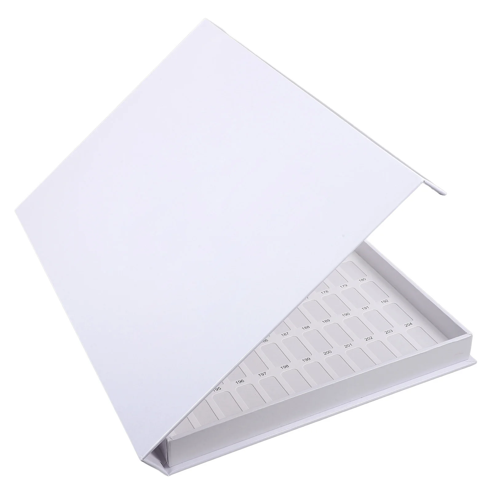 

Nail Color Display Board Portable Nail Art Holder Smooth Texture Salon Manicure Tool Compact Size False Nails Accessories