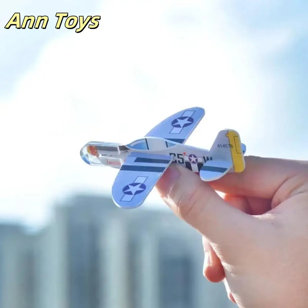 

30pcs Early Education Mini Assembled Puzzle 3D Foam Assembly Model DIY Handmade Assemble Airplane Toy Gift