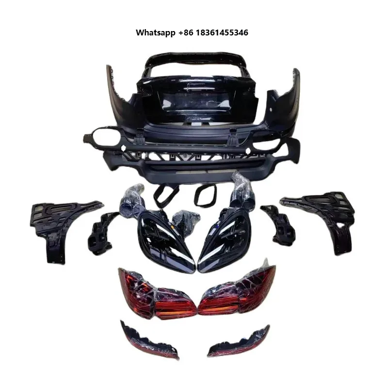 

For Quality Front Rear Bumper Assemb Grille Radar Fender Radiator Engine Cover-Plastic Body Kit Newest