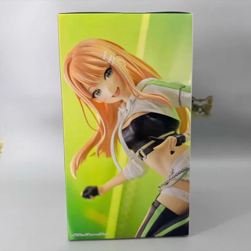 

Hot Banpresto Gakuen Idolmaster Espresto 22cm Cuddly Ziyun Qingxia Accent Greenshiun Sumika Figures Desk Collectible Gift