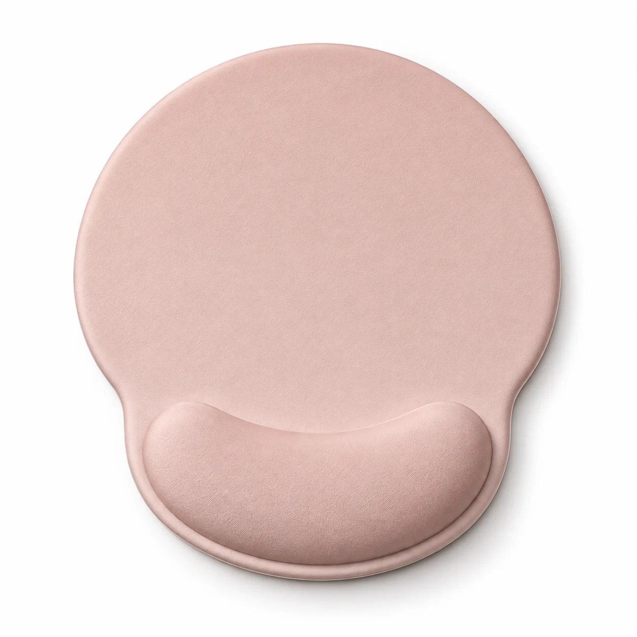 Ergonomic Mouse Pad with Wrist Rest Memory Foam Non Slip Round Mouse Mat Comfortable Wrist Support for Office Laptop Computer