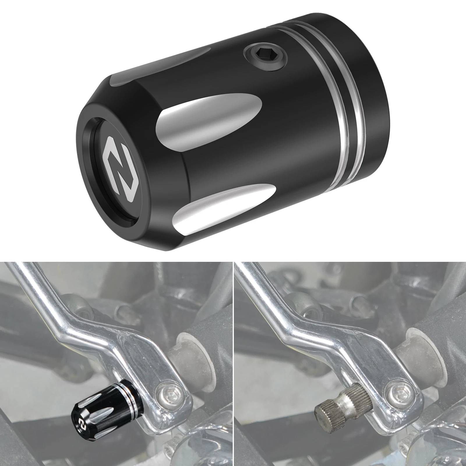 

Motorcycle Heel Toe Shifter Shaft Cap for Harley Road King Special Street Glide/Special Ultra Limited Tri Glide Ultra 2017-2023