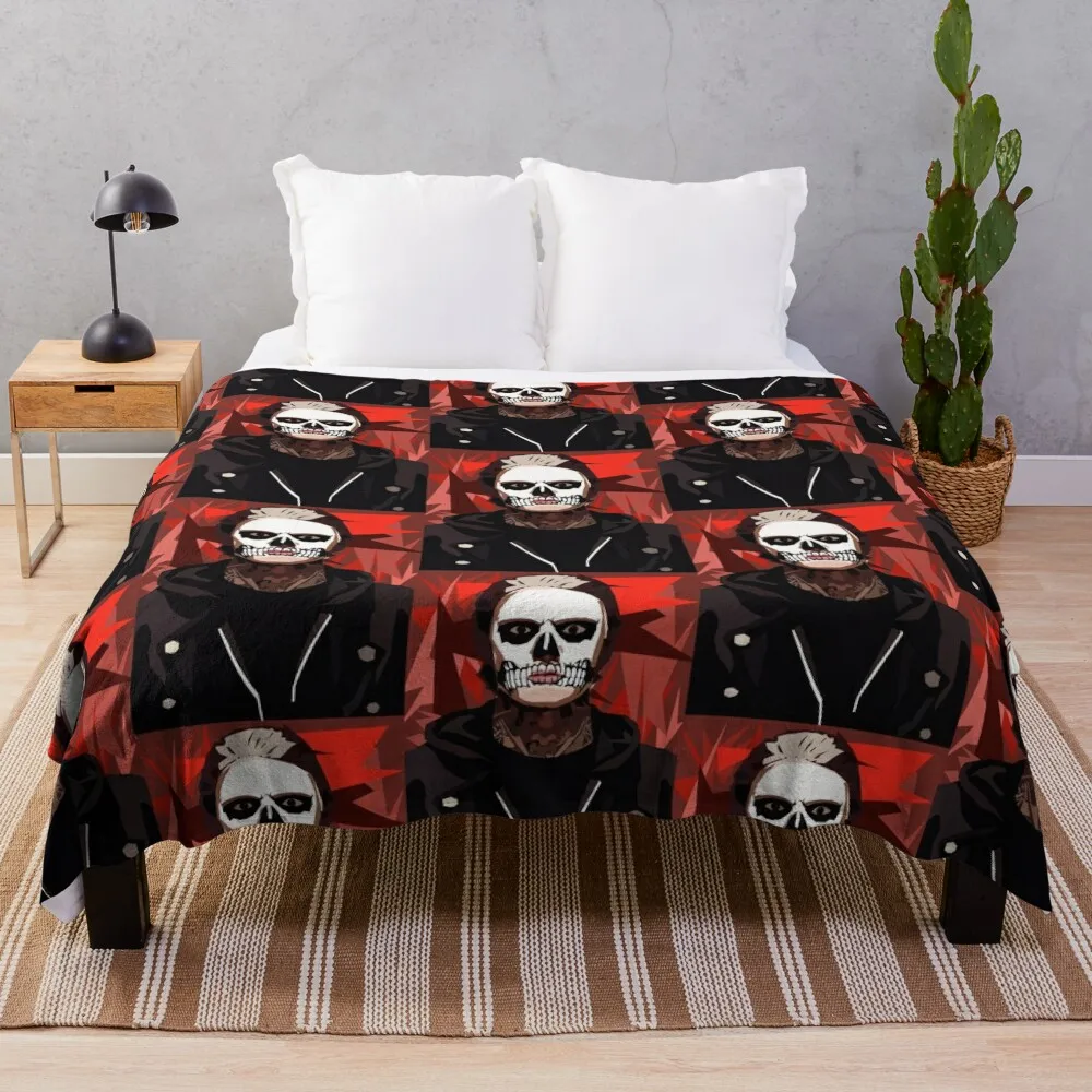 AHS murder house tate langdon Throw Blanket Luxury Thicken Blanket Decorative Blankets