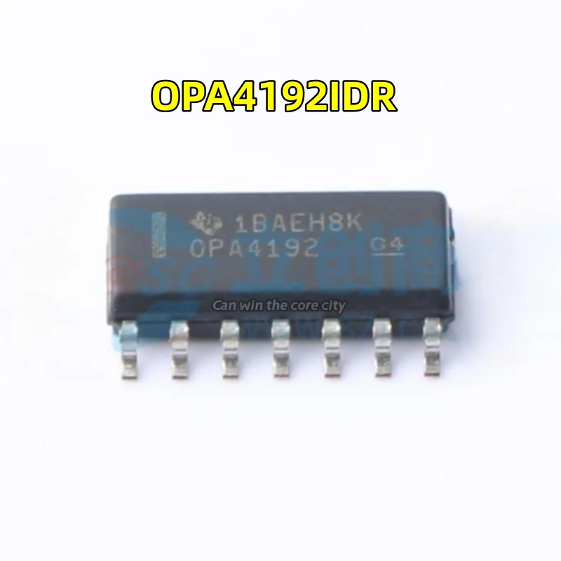 

10 PCS / LOT New OPA4192IDR OPA4192ID OPA4192 computing amplifier chip patch SOP14 in stock