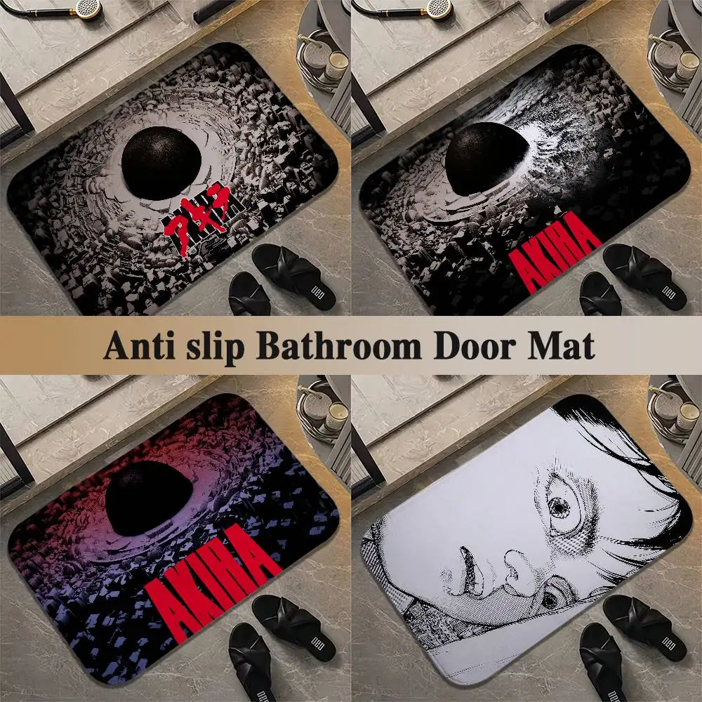 

Akira Floor Mat Printed Large Carpets Living Room And Bedroom Carpets Bathroom Anti Slip Door MATS Small Carpets