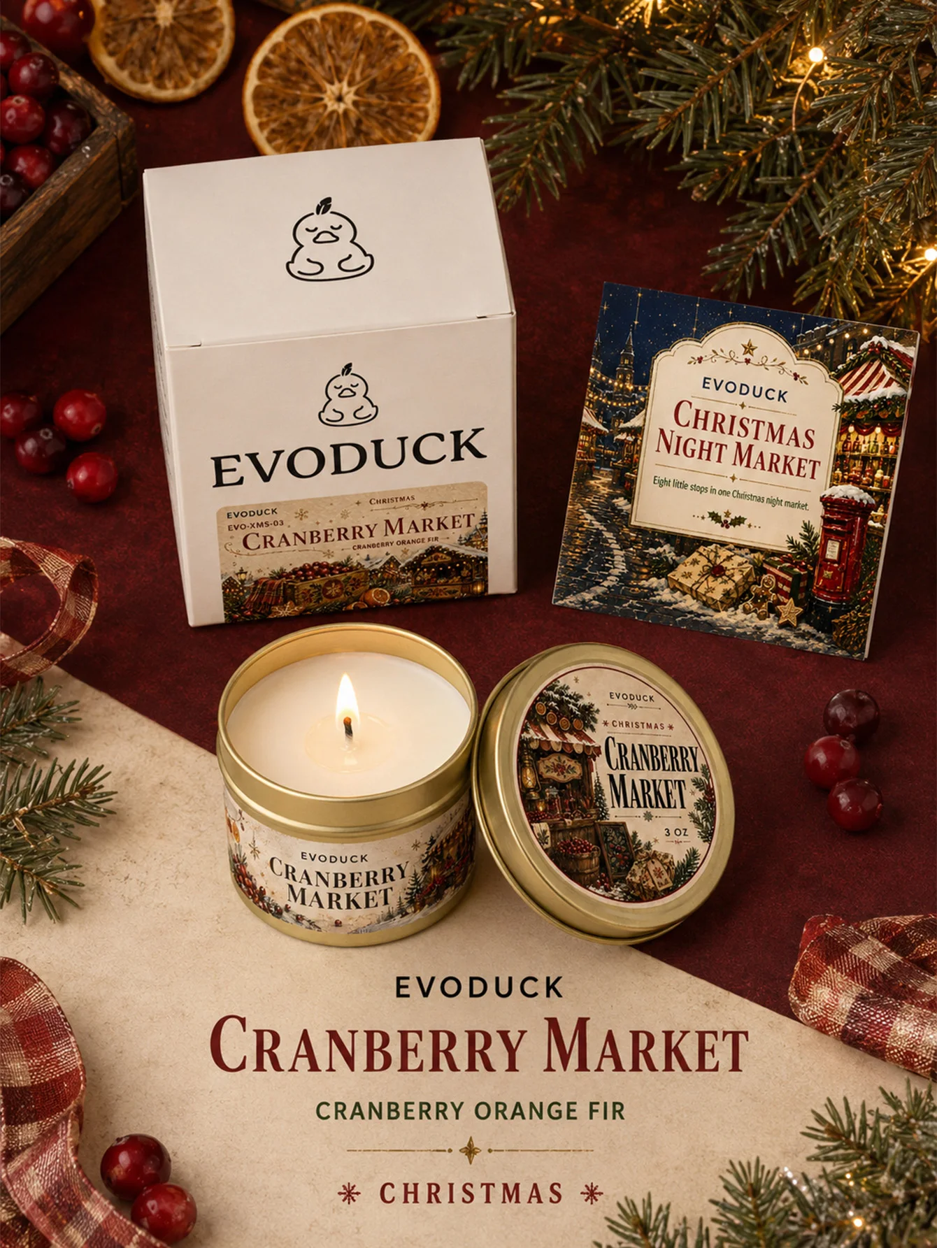 Cranberry Market Christmas Sce - Home Fragrance Market 评论和价格