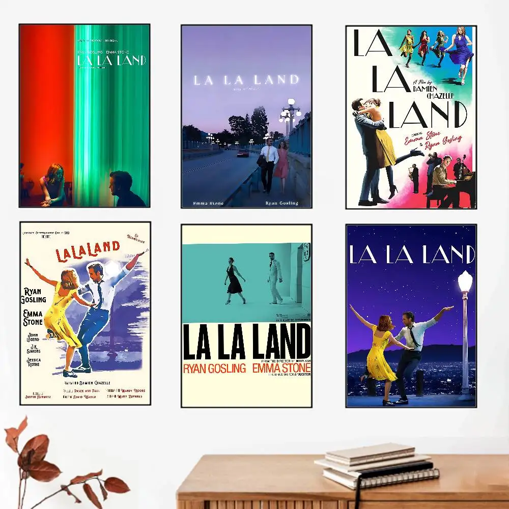 L-La La Land Poster Canvas Paintings Posters & Prints Home Bedroom Living Room Decor