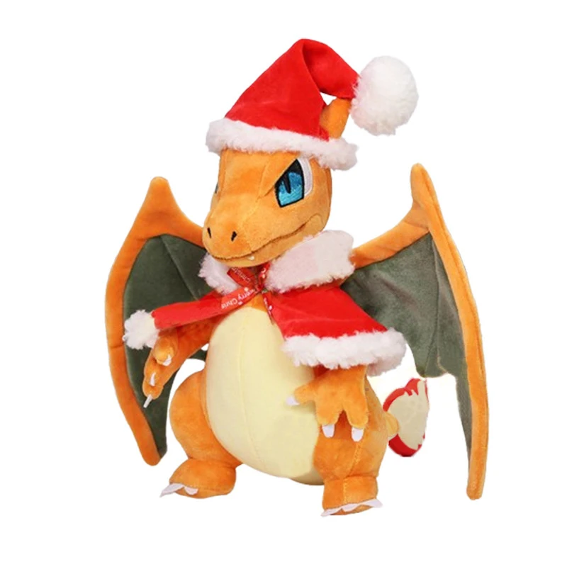 28cm Charizard Pokemon Plush Toys Anime Doll Cute Pillow Charmander Pokémon Plushie Birthday Stuffed Gift for Children Christmas