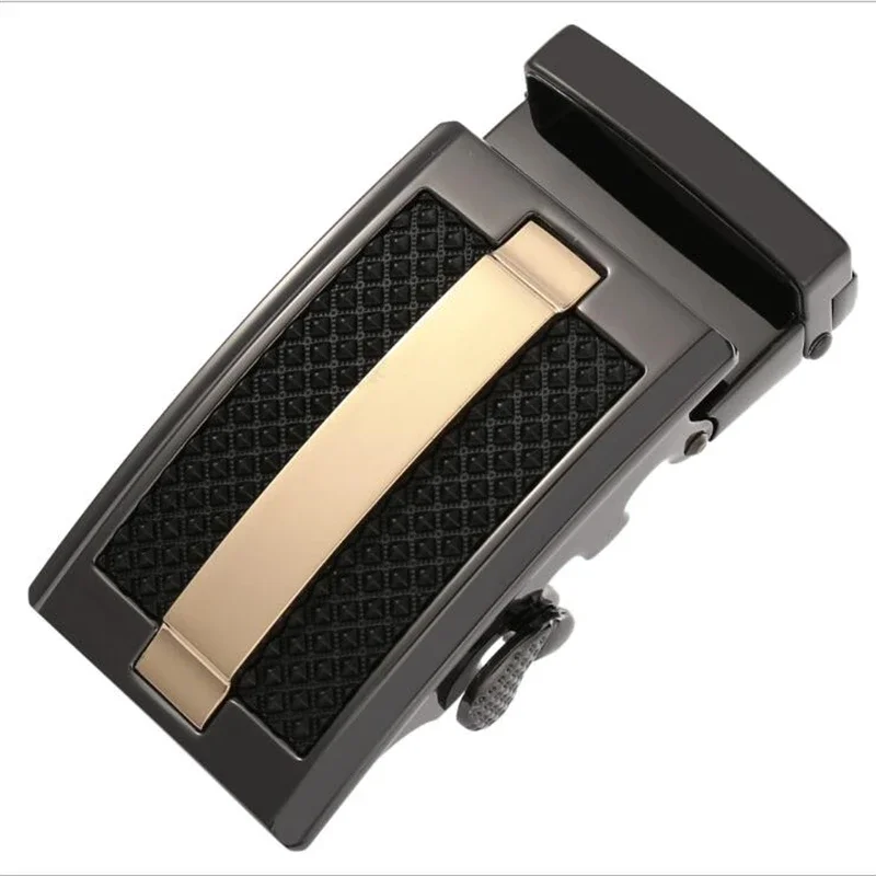 Fashion Men's Business Alloy Automatic Buckle Unique Men Plaque Belt Buckles for 3.5cm Ratchet Men Apparel Accessories LY187514
