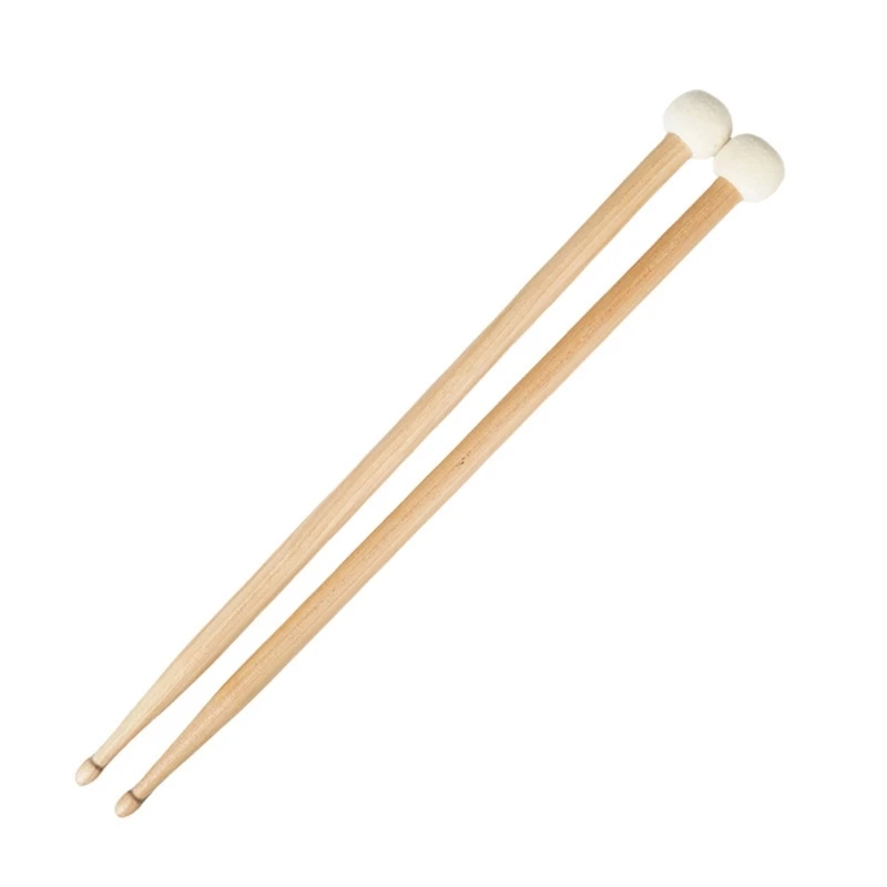 Instrument Practice Playing Drum Tool Timpani Drumsticks Felt Head Drum Sticks DropShipping