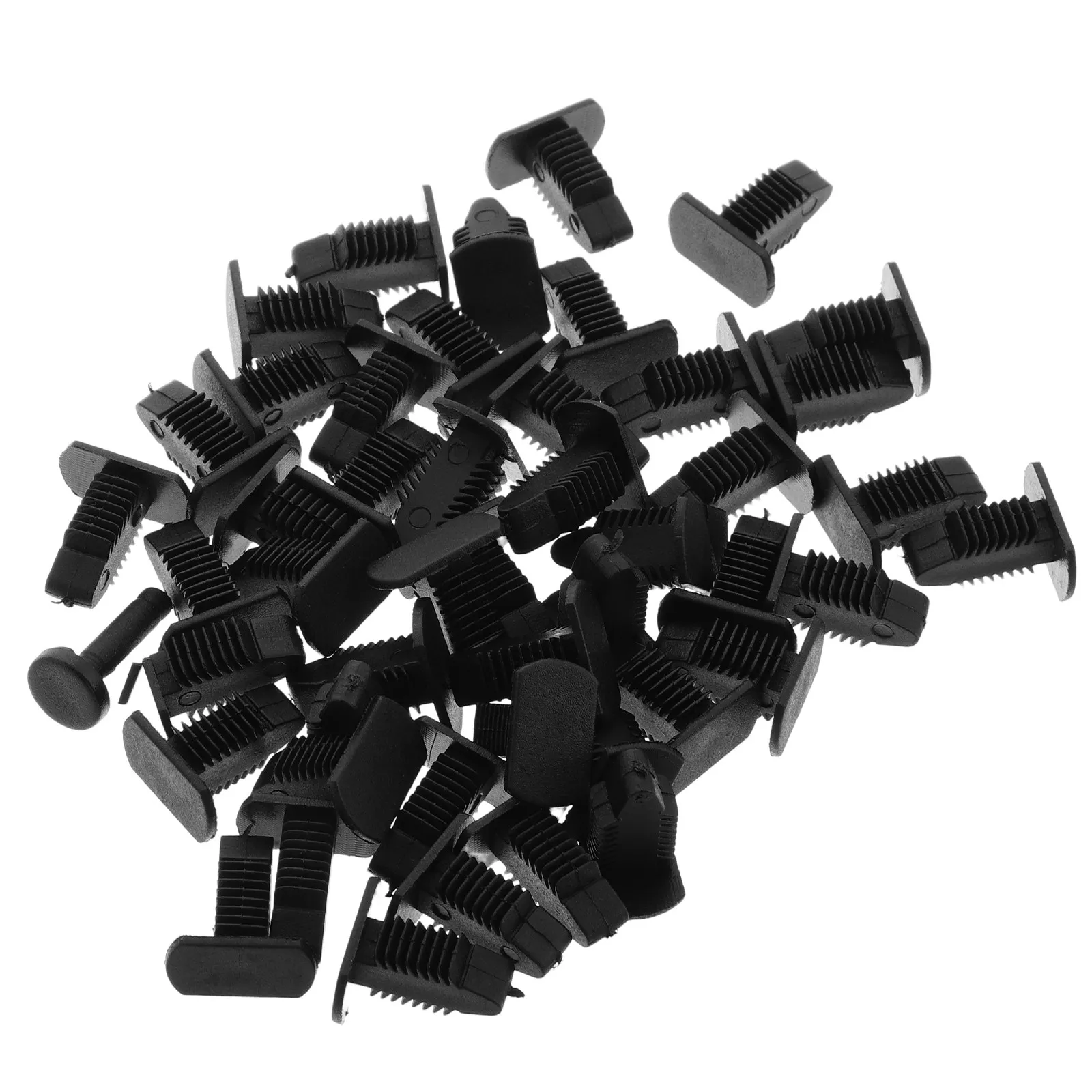

40Pcs Car Door Sill Retainer Clips Plastic Push Fastener Clips Secure Fit Automotive Interior Trim Panel Fasteners