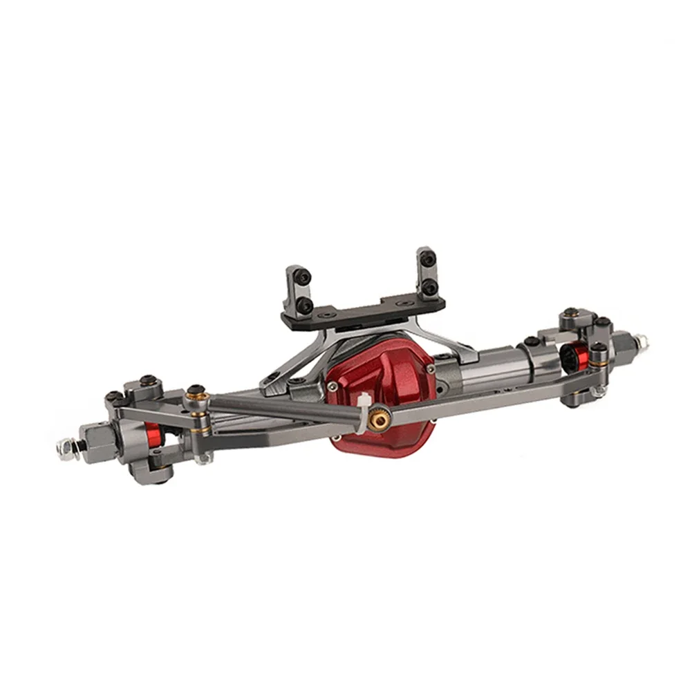 RC Car Front Middle Rear Axle Aluminum Alloy Straight Axle For 1/10 RC Crawler Car Axial SCX10 D90 RC4WD Upgrade Parts