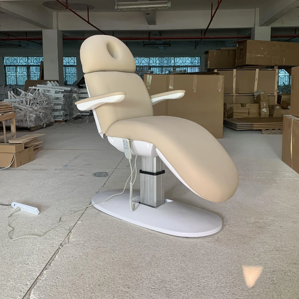 

Индивидуальная 3-моторная спа-кровать для красоты с дистанционным управлением, современная регулируемая металлическая массажная кровать для использования в салоне