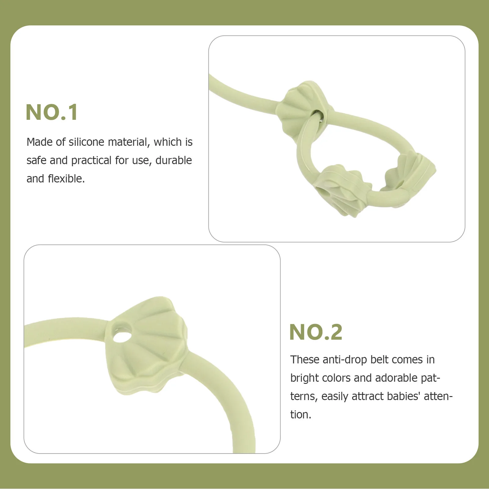 

Соска с защитой от падения для детских колясок, стульев для кормления автомобиля, регулируемая, прочная, гибкая