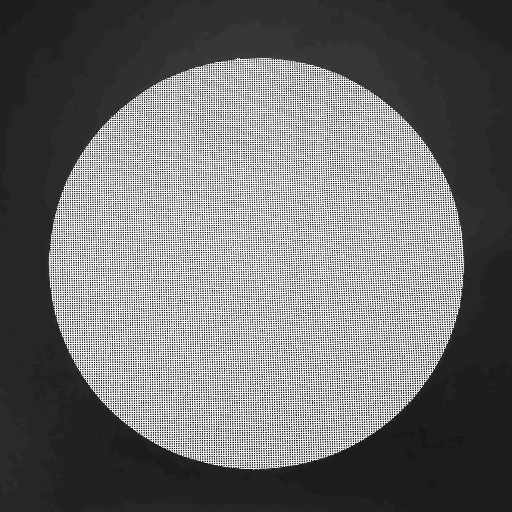 SLQZT 5 قطع من سجادات شبكية من السيليكون، وسادة باخرة مستديرة غير لاصقة قابلة لإعادة الاستخدام، حصيرة خبز الكعك على البخار، قطر 40 سم