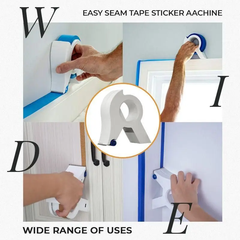 Клейкая лента Easy Seam Tape, машинка для нанесения малярной ленты, аппликатор для стандартной ленты 1,88-2x60 ярдов, Прямая поставка