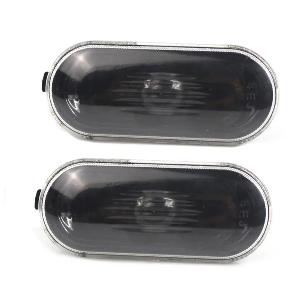 2Pcs Side Marker Light Housing Oval External Warning Clearance Lamp Bezel 1J0949117 for VW Bora Golf 4 MK4 98-05 Car Accessories