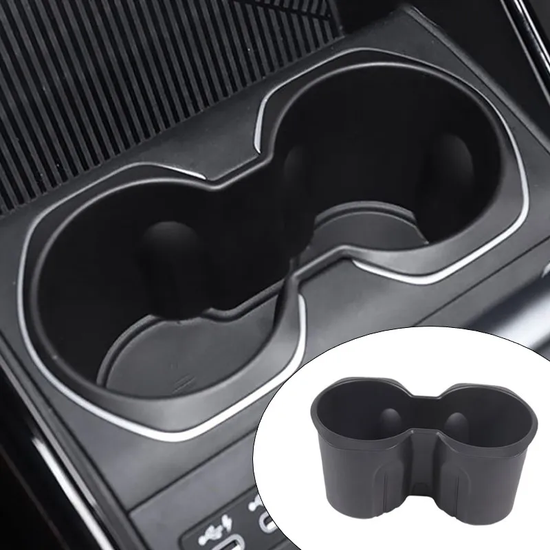 

Car Front Console Water Cup Storage Box Holder Container Decoration Organizer Tray For BMW X1 U11 2023 2024 Interior Accessories