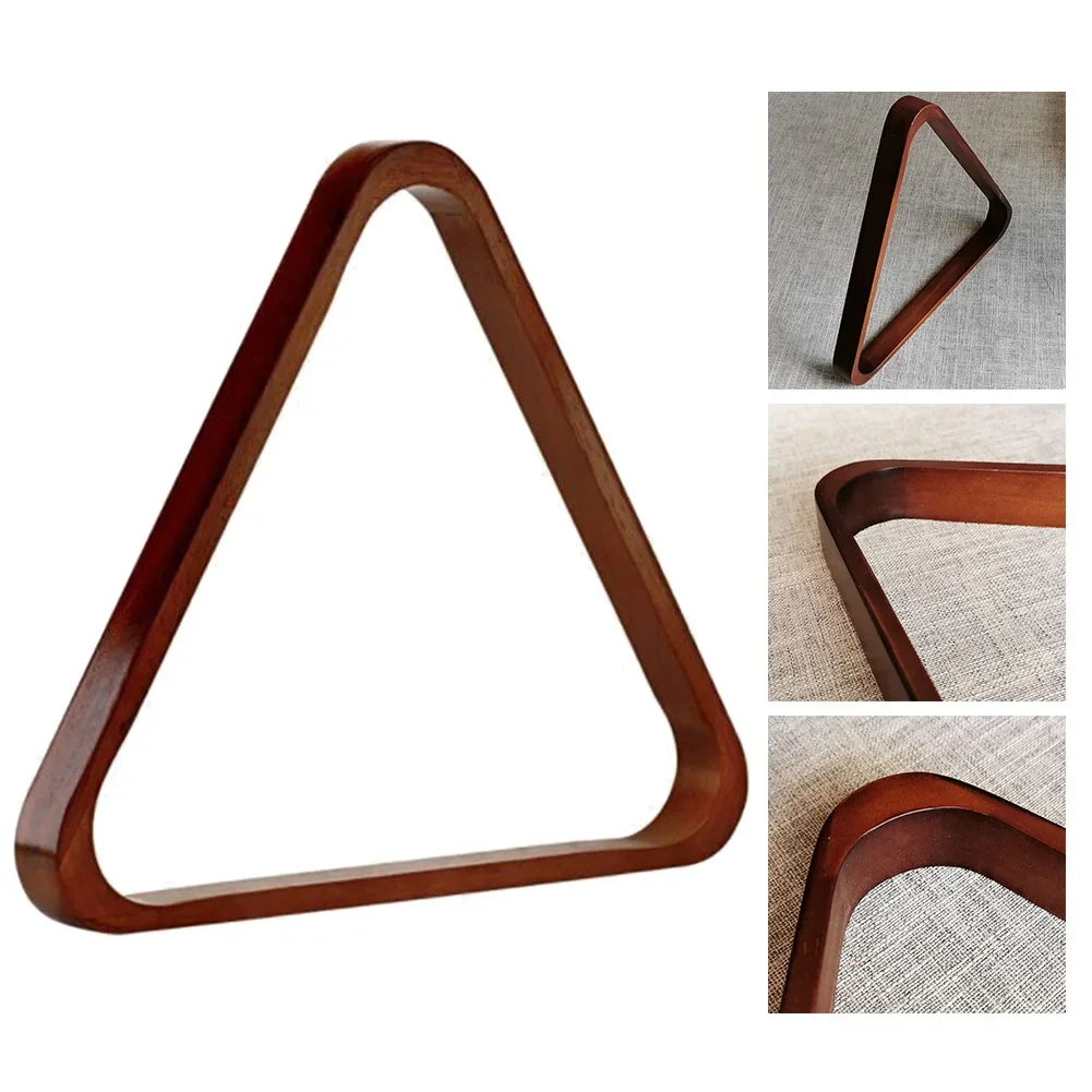 

Wooden 8Ball Triangle Rack For-Billiard And Pool, Suitable For-American Pool Table, Creates A Professional Playing Atmosphere