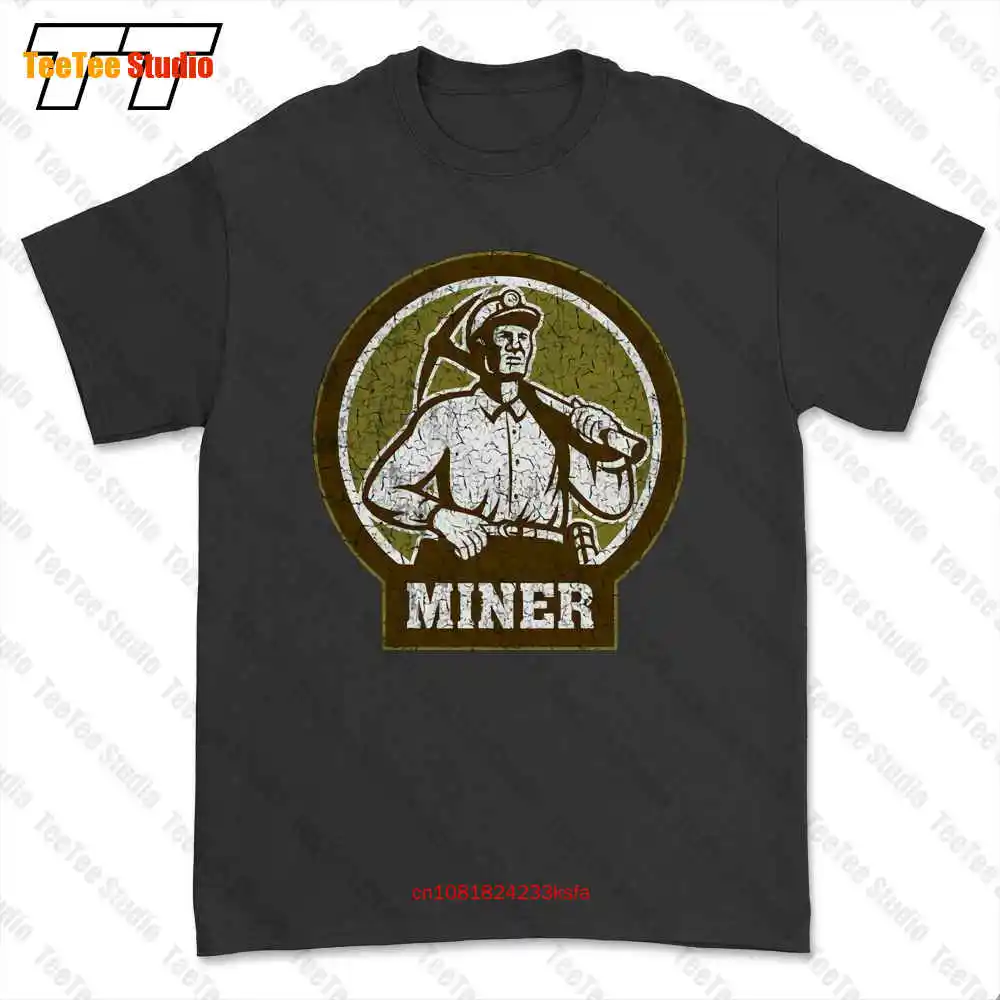 Miner Vii Coal Mineworkers Mine Miners Mining T-shirt Tee J2KK