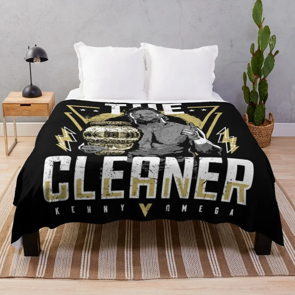 Kenny Omega T-ShirtKenny The Champ Throw Blanket christmas decoration Decorative Sofas Large Custom Blankets