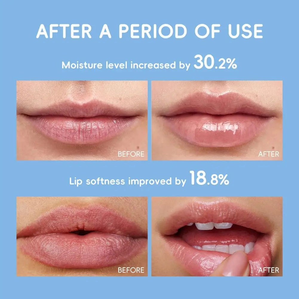 Milk Nourishing Lip Balm 3.5g Shea Butter Jojoba Oil Long-lasting Moisturizing Hyaluronic Acid Smooth Lip Care view 5