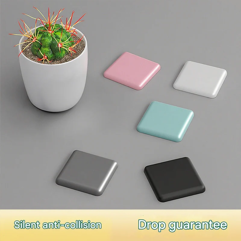 Silicone Anti-Collision Door Stop Refrigerator Handle Cabinet Wall Back Panel Silent Cushioning Table Corner Protector Window