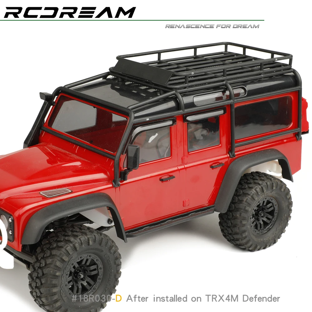 RCDream 1-18 1-24 Window Weather shield For TRX4M Defender Axial SCX24 FCX24 #18R030-W/D