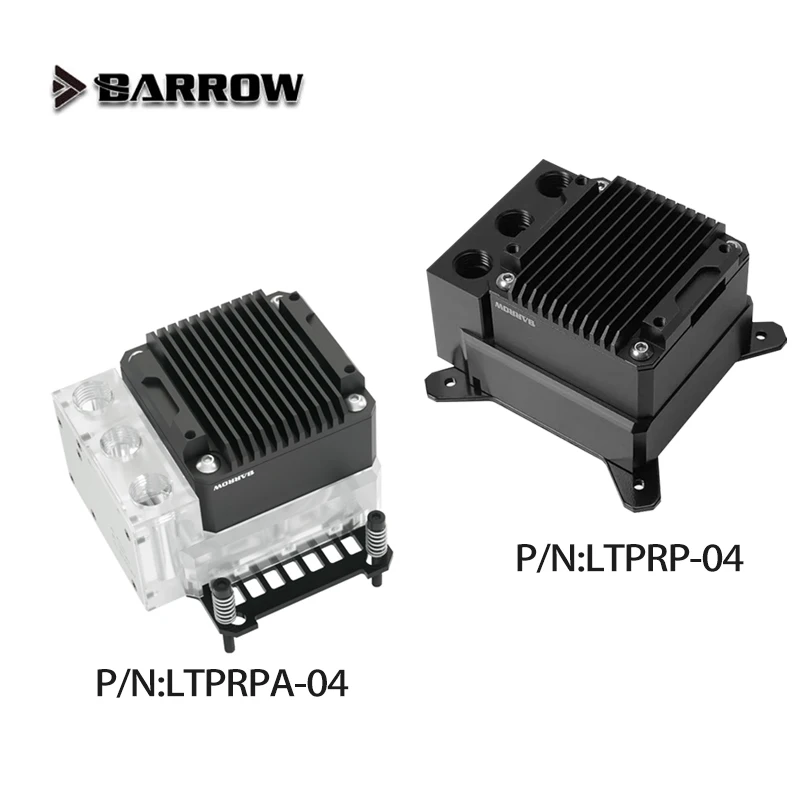 Barrow POM Material Water Pump+CPU Block Combo Use for Intel LGA1150 1151 1155 1156 1200 AMD AM3 AM4 Cooler Radiator LTPRPA-04