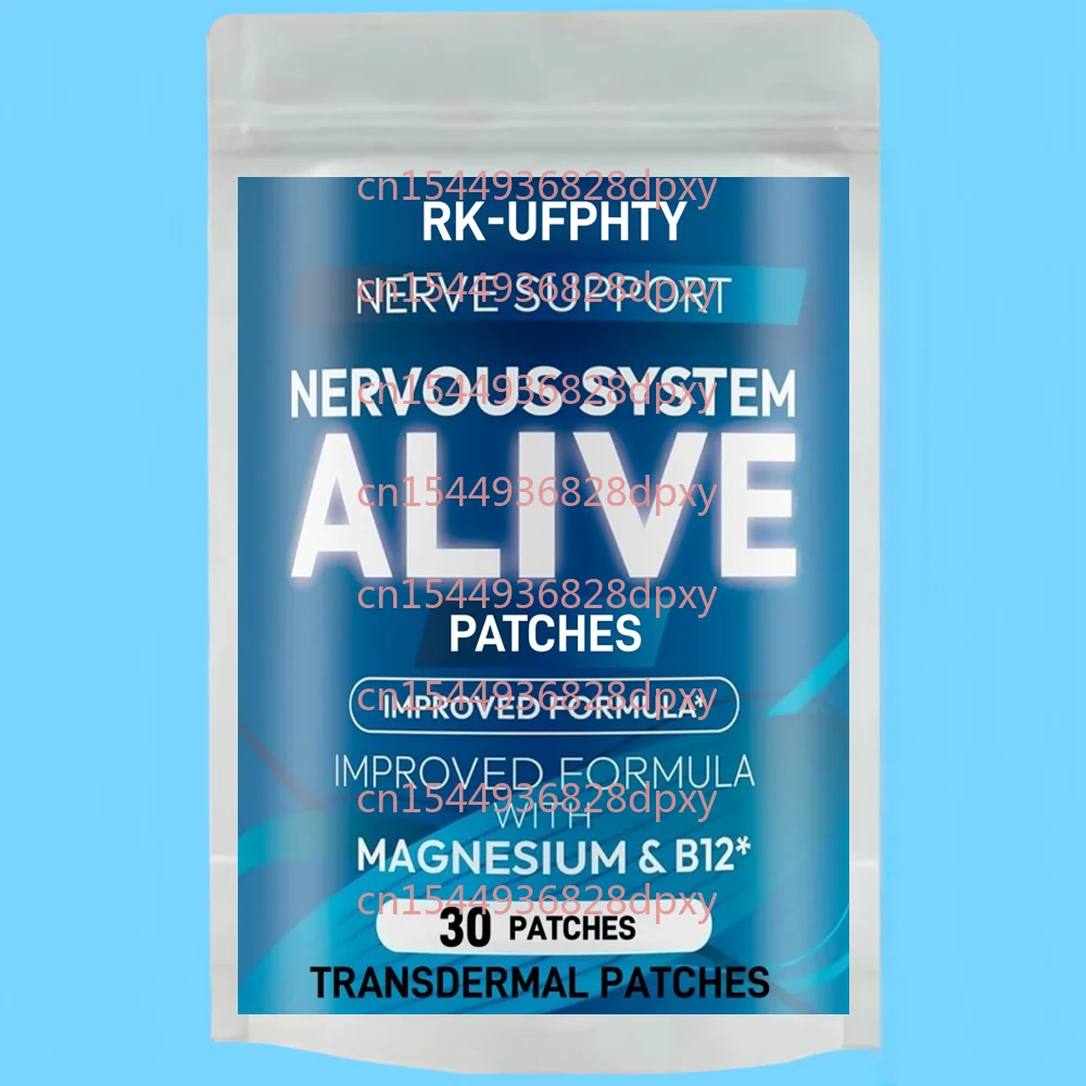 

30 пластырей для поддержки нервов с альфа-липоевой кислотой и оксидом магния для восстановления нервной деятельности