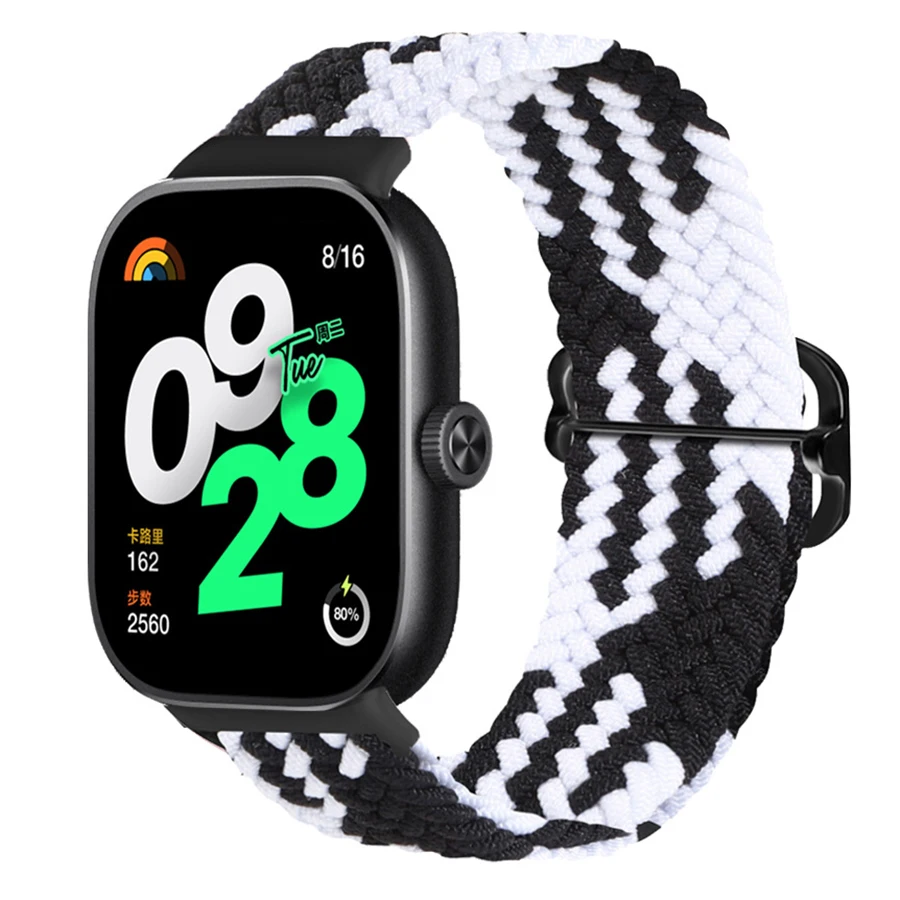 Nylon bandje voor Redmi Watch 4 5 6 Smartwatch armband vervangende band voor Xiaomi Mi Band 8 9 10 Pro polsband accessoires