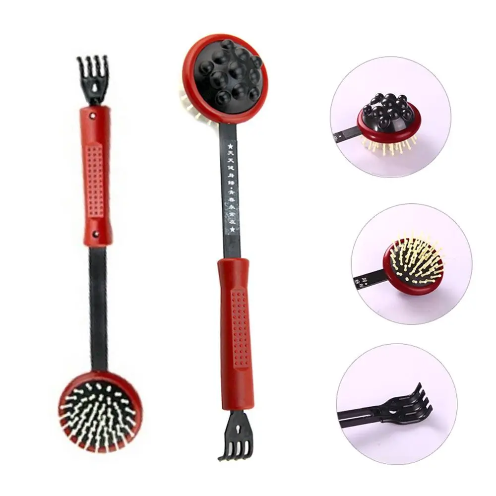 Relief Stress Massager 3 in 1 Massage Hammer Stick Knock Scratcher Body Massage Relaxation Tool